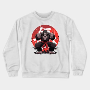 karate monkey Crewneck Sweatshirt